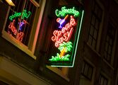 A Dutch Coffee shop which sells marijuana