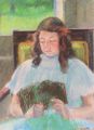 Young Girl Reading (1908)