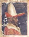 Portrait of John VIII from a manuscript at Saint Catherine's Monastery, Sinai, 1440ح. 1440.