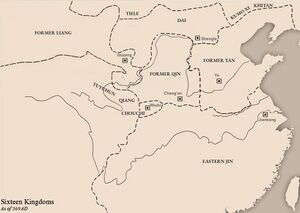 Former Yan in 369 AD