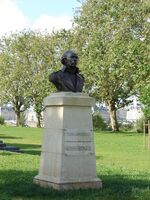 Bronze bust of Toussaint Louverture