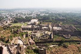 View from the Baradari