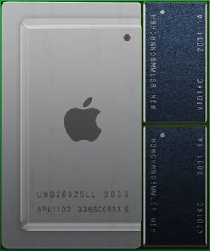 Illustration of an M1 processor