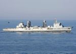 French replenishment oiler Meuse (A607) in the Arabian Sea in March 2015.JPG