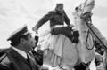 الزعيم كاسترو في رحلة ركوب الجمل 1972