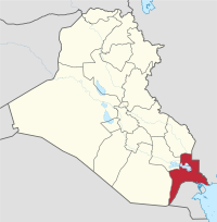 محافظة البصرةموقع