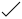 Check mark