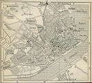 خارطة مدينة بنزرت عام 1937