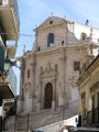 The Church of the Souls of the Purgatory, one of the many Baroque edifices built after the 1693 earthquake.
