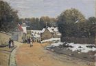 Early Snow at Louveciennes, c. 1871-1872