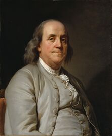 Benjamin Franklin, ca. 1785