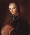 Jeune femme au manchon