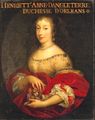 The Duchess of Orléans for whom Louise was a maid-of-honour