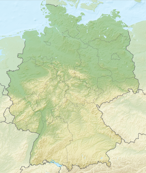 ملف:Relief Map of Germany.png