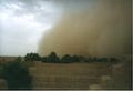 Storm in Erfoud, Morocco.