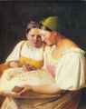 قارئة البخت، 1842