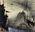 Le Rocher de l'Ermitage dans un paysage imaginaire ("Ermitage Rock in an imaginary landscape")