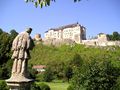 Český Šternberk is an early gothic castle from the mid 13th century