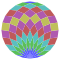 24-gon rhombic dissection.svg