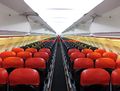 Six-abreast Airbus A320