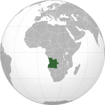 موقع أنگولا