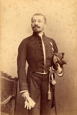 لوتي يوم استقباله في الأكاديمية الفرنسية في 7 أبريل 2012.