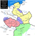 Territory under the control of the Přemyslids, c. 1301