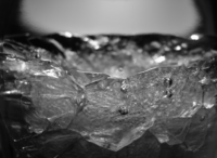 Frozen benzene