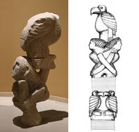 Tentative reconstruction of the ‘totem pole’ from Nevalı Çori