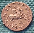Philoxenus (c. 100 BC), unarmed, making a blessing gesture.