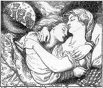 Golden Head by Golden Head, illustration for Christina Rossetti's Goblin Market and Other Poems (1862)