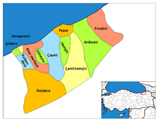 أقضية محافظة ريزه