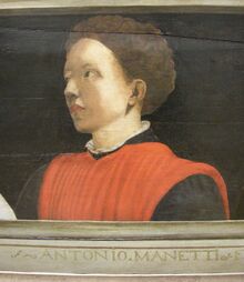 Cinque maestri del rinascimento fiorentino, XVI sec, antonio manetti.JPG