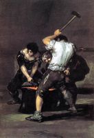 فرانسيسكو گويا, The Forge, 1817