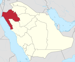 منطقة تبوك في السعودية