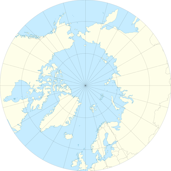 ملف:Arctic Ocean location map.svg