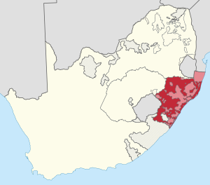 Locator map of Natal Province as of 1 March 1994.svg