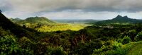 [[Nuʻuanu Pali]] of the [[Koʻolau]] mountain