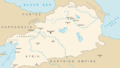 The Kingdom of Armenia at its greatest extent under Tigranes the Great.