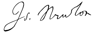 ملف:Isaac Newton signature.svg