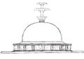 Butkara stupa under the Kushans.[78]