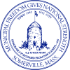 الختم الرسمي لـ Somerville, Massachusetts