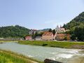 View over the river