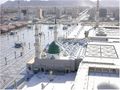 المسجد النبوي من اعلى