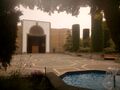 Ismaili Centre, Burnaby, front elevation and courtyard 1.jpg