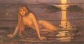 Lady From the Sea (detail). 1896. Oil on canvas. 39½ x 126 in.