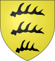 Les Ramures de Cerf des Wurtemberg Trois demi ramures de cerf de sable