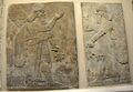 A pair of protective spirits, Apkallu, from Nimrud.