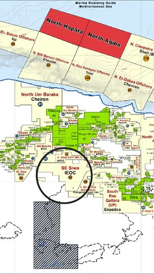 موقع امتياز جنوب شرق سيوة