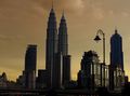 From the flyover bridge